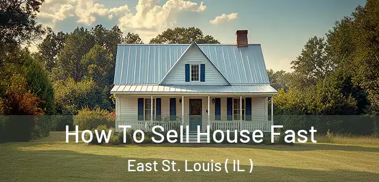  How To Sell House Fast East St. Louis ( IL )