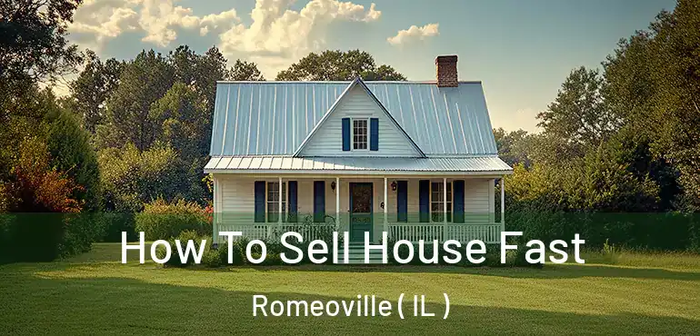  How To Sell House Fast Romeoville ( IL )