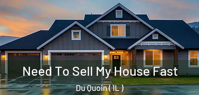  Need To Sell My House Fast Du Quoin ( IL )
