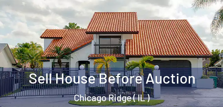  Sell House Before Auction Chicago Ridge ( IL )