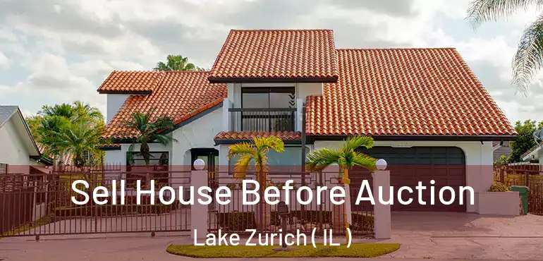  Sell House Before Auction Lake Zurich ( IL )