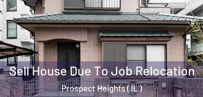  Sell House Due To Job Relocation Prospect Heights ( IL )