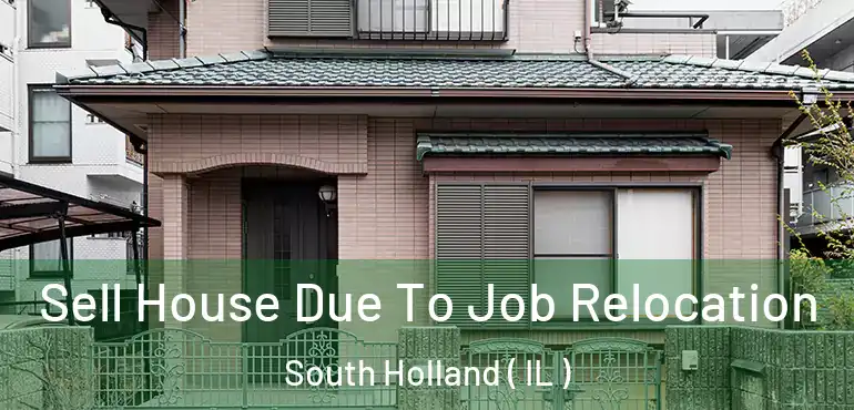  Sell House Due To Job Relocation South Holland ( IL )