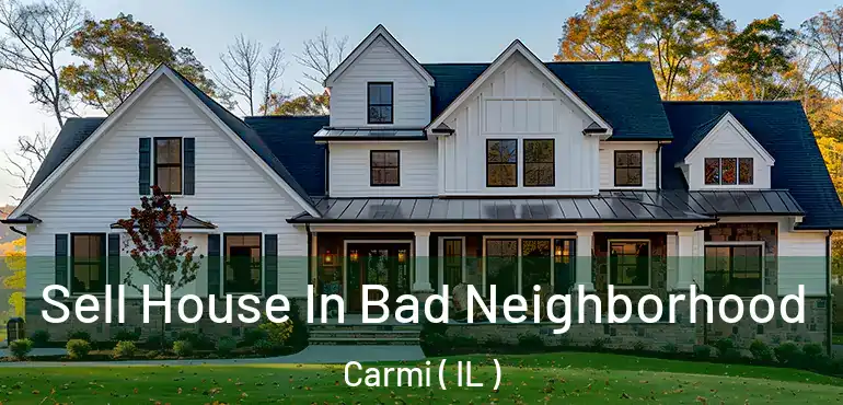  Sell House In Bad Neighborhood Carmi ( IL )