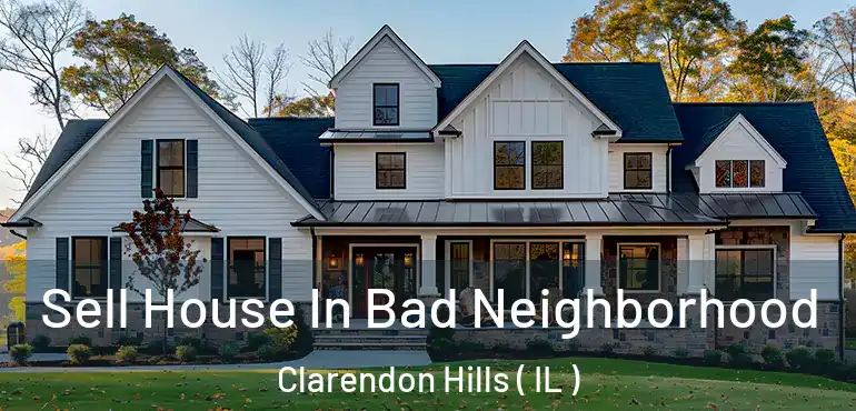  Sell House In Bad Neighborhood Clarendon Hills ( IL )
