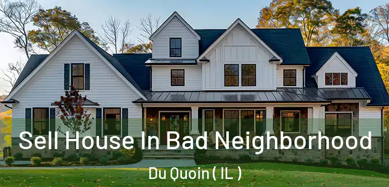  Sell House In Bad Neighborhood Du Quoin ( IL )