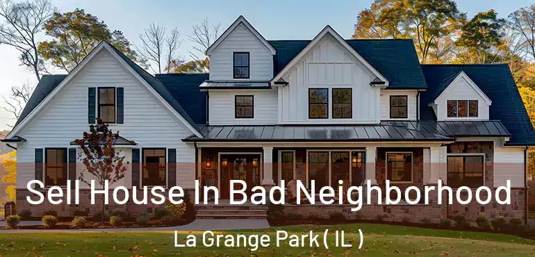  Sell House In Bad Neighborhood La Grange Park ( IL )
