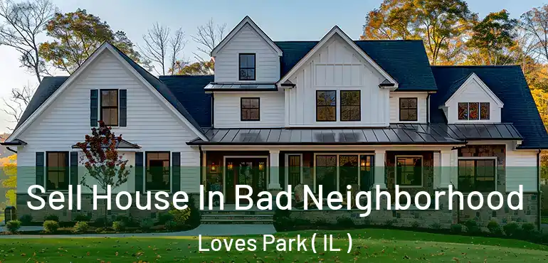  Sell House In Bad Neighborhood Loves Park ( IL )