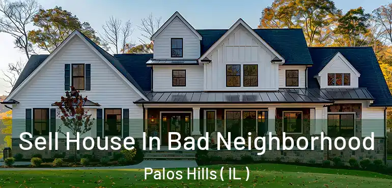  Sell House In Bad Neighborhood Palos Hills ( IL )
