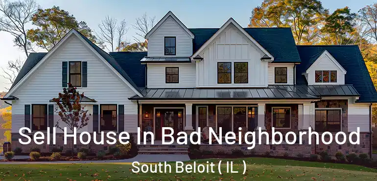 Sell House In Bad Neighborhood South Beloit ( IL )