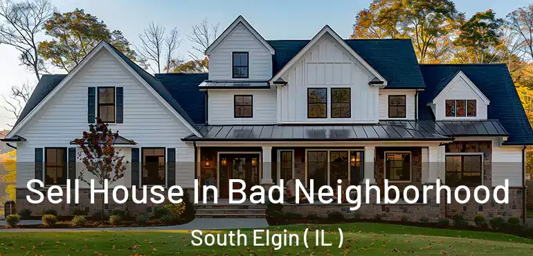  Sell House In Bad Neighborhood South Elgin ( IL )