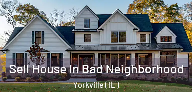  Sell House In Bad Neighborhood Yorkville ( IL )