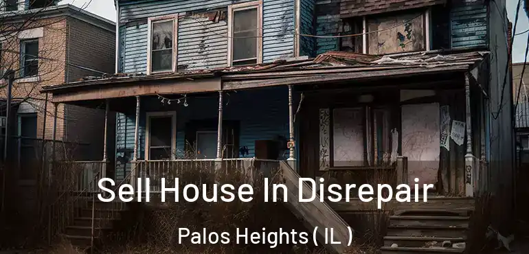 Sell House In Disrepair Palos Heights ( IL )