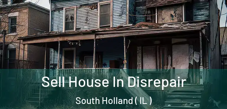  Sell House In Disrepair South Holland ( IL )