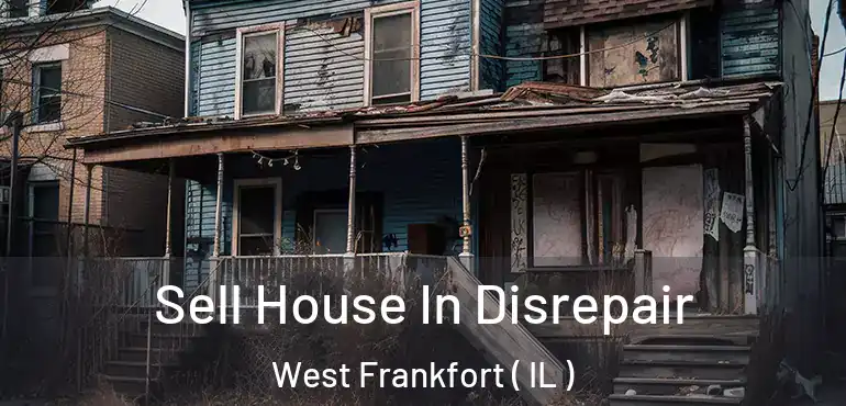  Sell House In Disrepair West Frankfort ( IL )