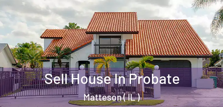  Sell House In Probate Matteson ( IL )
