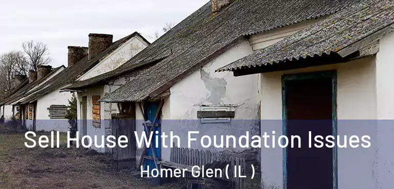  Sell House With Foundation Issues Homer Glen ( IL )