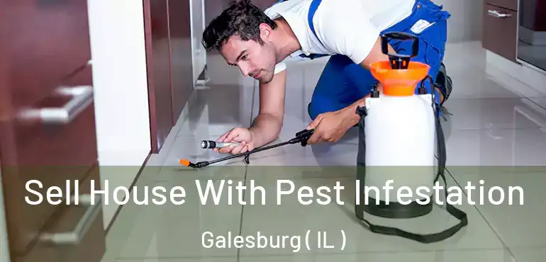  Sell House With Pest Infestation Galesburg ( IL )