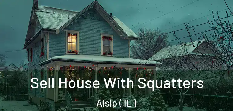  Sell House With Squatters Alsip ( IL )