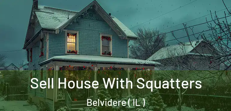  Sell House With Squatters Belvidere ( IL )