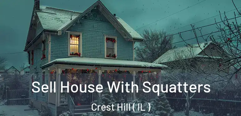  Sell House With Squatters Crest Hill ( IL )