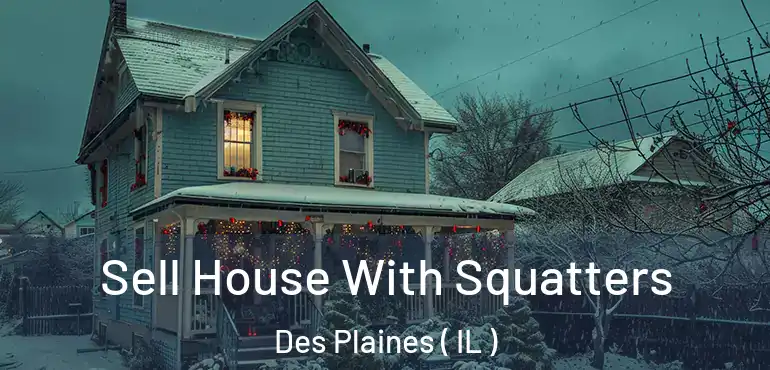  Sell House With Squatters Des Plaines ( IL )