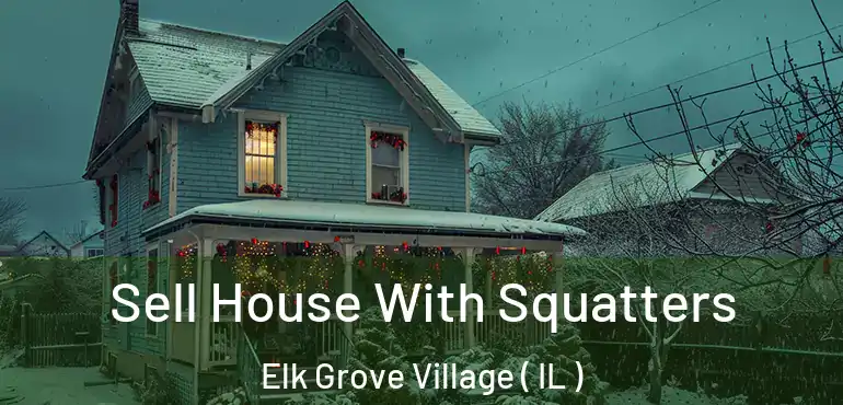  Sell House With Squatters Elk Grove Village ( IL )