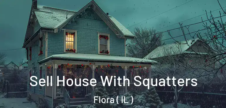  Sell House With Squatters Flora ( IL )