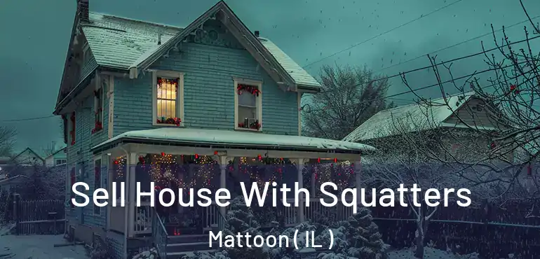  Sell House With Squatters Mattoon ( IL )