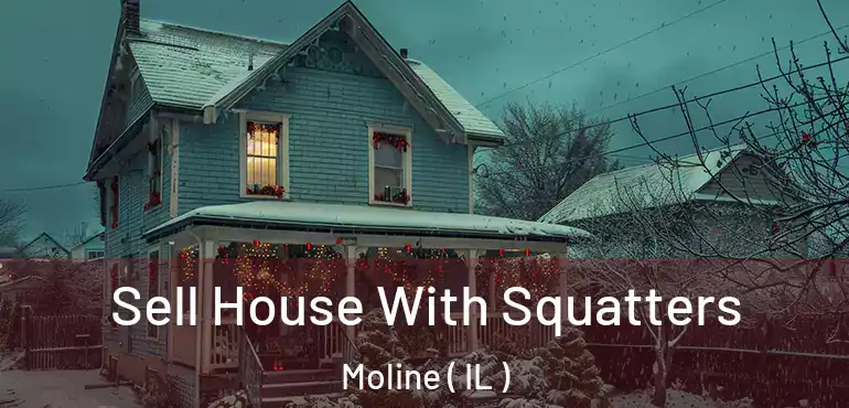  Sell House With Squatters Moline ( IL )