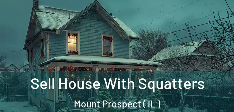  Sell House With Squatters Mount Prospect ( IL )