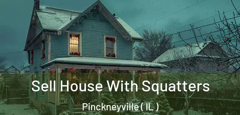  Sell House With Squatters Pinckneyville ( IL )