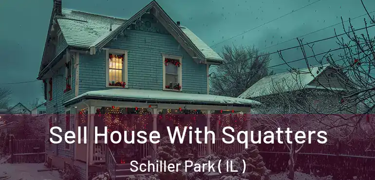  Sell House With Squatters Schiller Park ( IL )