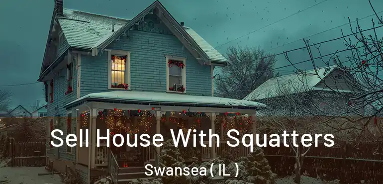  Sell House With Squatters Swansea ( IL )