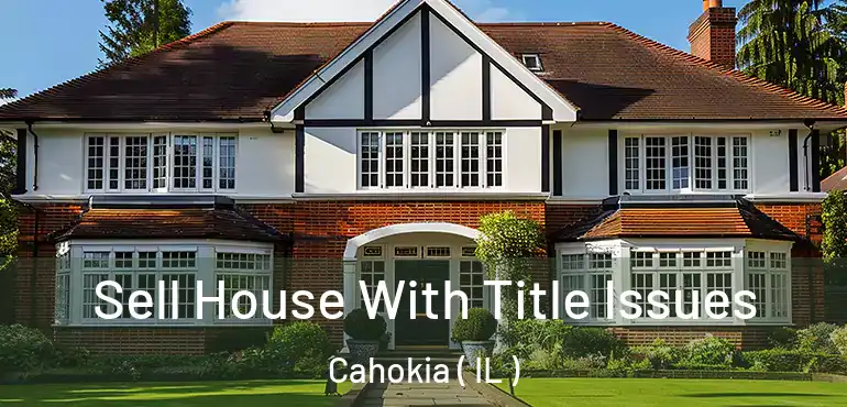  Sell House With Title Issues Cahokia ( IL )