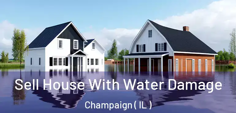  Sell House With Water Damage Champaign ( IL )