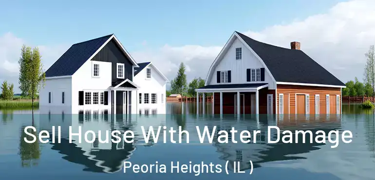  Sell House With Water Damage Peoria Heights ( IL )