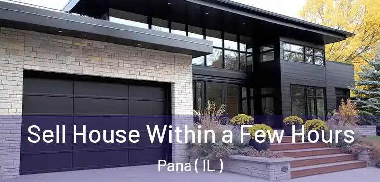  Sell House Within a Few Hours Pana ( IL )