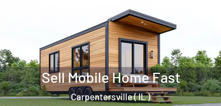  Sell Mobile Home Fast Carpentersville ( IL )