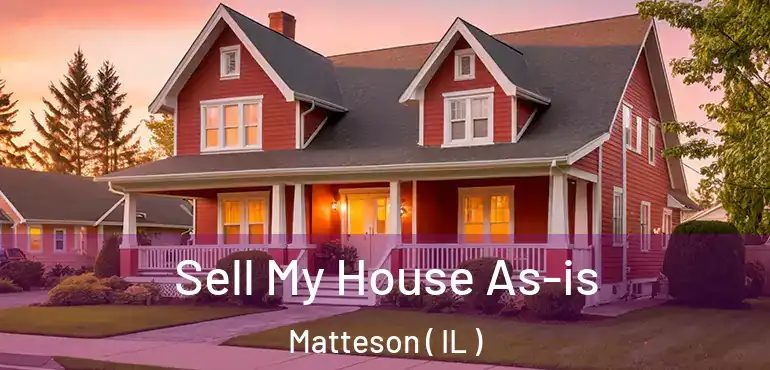  Sell My House As-is Matteson ( IL )