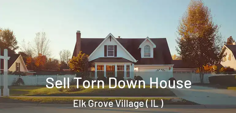  Sell Torn Down House Elk Grove Village ( IL )