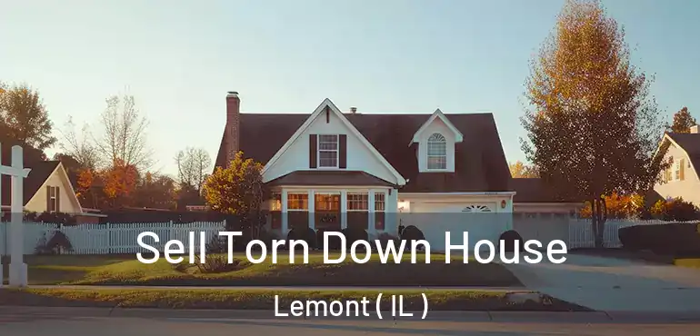  Sell Torn Down House Lemont ( IL )