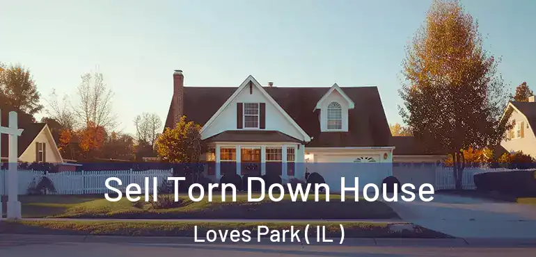  Sell Torn Down House Loves Park ( IL )