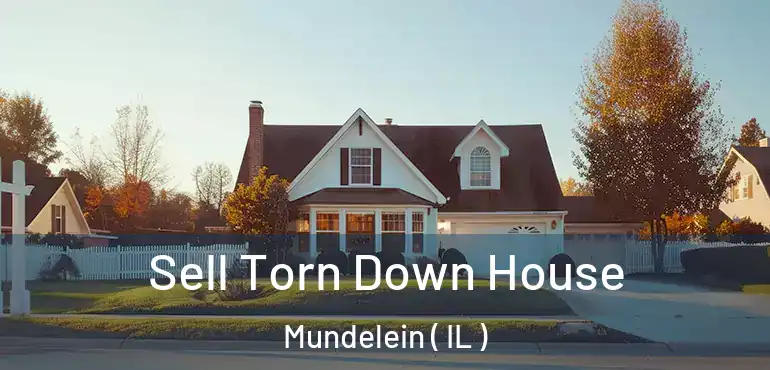  Sell Torn Down House Mundelein ( IL )