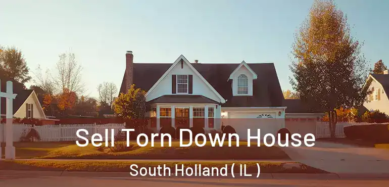  Sell Torn Down House South Holland ( IL )