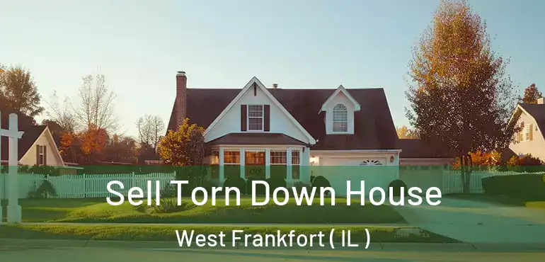  Sell Torn Down House West Frankfort ( IL )