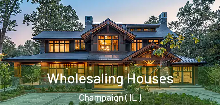  Wholesaling Houses Champaign ( IL )
