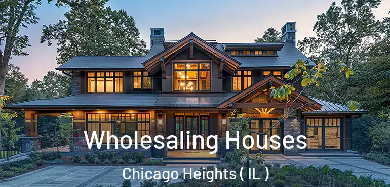  Wholesaling Houses Chicago Heights ( IL )