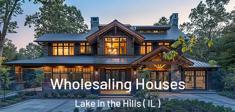  Wholesaling Houses Lake in the Hills ( IL )